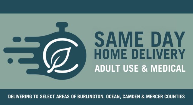 Bordentown Same-day delivery to AU & Medical patients 7 Days a Week! Edgewater Park Same-day delivery to Medical patients Tuesday – Friday! Learn more here: bit.ly/3Phu8WW 🚗 🌱