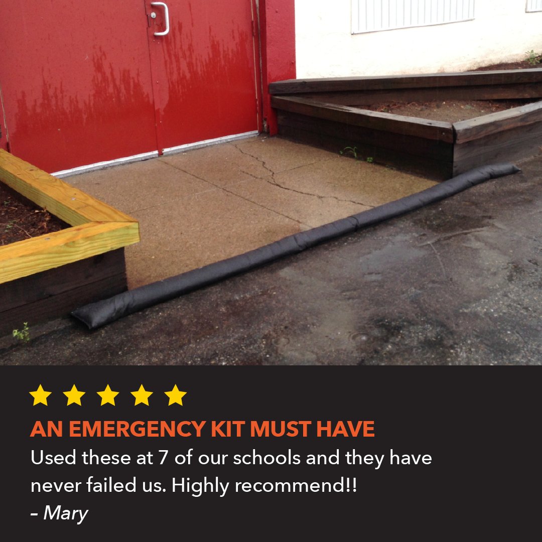 QUICKDAM's tweet image. ⭐⭐⭐⭐⭐Testimonial Tuesday! 
Our water-activated Flood Barriers &amp;amp; Bags are changing the way people manage flood waters. Sandbags, plywood &amp;amp; hoping for the best are no longer the only options. hubs.la/Q02p6SZ50 #floodbarriers #floodbags #quickdams #absorbents #flooding