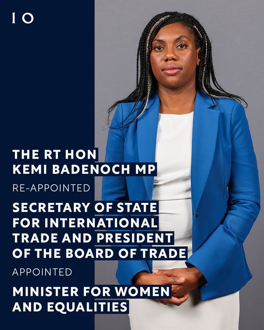 If someone makes a vile racist and sexist statement about an MP, yet there's no reaction from the sitting Minister for Women and Equalities, what is her purpose? Perhaps she believes she is exempt from Frank Hester's comment? Just shameful.
Kemi Badenoch #ToryRacism Diane Abbott