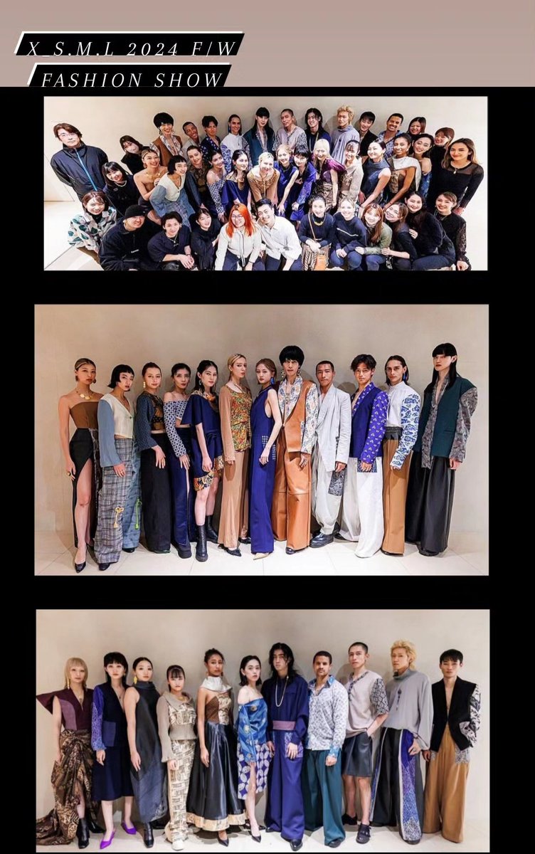 kaneshiro_nao's tweet photo. X.s.m.l 2024 F/W Fashion Show
#Tokyo #Rand表参道 #xsml #ジュンマーディアン #インドネシア #ファッションデザイナー #東京模特 #modeldaisuke https://t.co/wtN24ADX6w