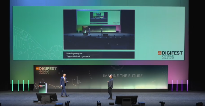 DrFionaDixon's tweet image. Thought provoking keynote from Michael Webb, director of technology and analytics, @Jisc discussing all things AI, including how students are using AI, tangible competency, thinking about appropriate assessment in imaginative ways, and what next. #AIEd #Digifest24 #MIEE