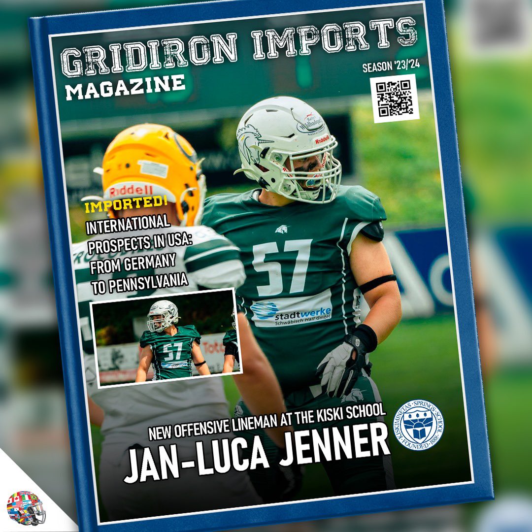 Gridiron Imports Foundation (@gridironimports) on Twitter photo Congrats to <a href="/LucaJenner/">Jan-Luca Jenner</a> on his acceptance and commitment to <a href="/TheKiskiSchool/">The Kiski School</a>, where he will be doing a post graduate year. Jan-Luca is a talented and versatile Center who will help anchor the Kiski Offensive Line!
<a href="/KiskiAthletics/">Kiski Athletics</a> @unicornsfootbal <a href="/BjoernWerner/">Björn Werner</a> <a href="/GIfootballChris/">Chris Adamson</a> Congrats to <a href="/LucaJenner/">Jan-Luca Jenner</a> on his acceptance and commitment to <a href="/TheKiskiSchool/">The Kiski School</a>, where he will be doing a post graduate year. Jan-Luca is a talented and versatile Center who will help anchor the Kiski Offensive Line!
<a href="/KiskiAthletics/">Kiski Athletics</a> @unicornsfootbal <a href="/BjoernWerner/">Björn Werner</a> <a href="/GIfootballChris/">Chris Adamson</a>