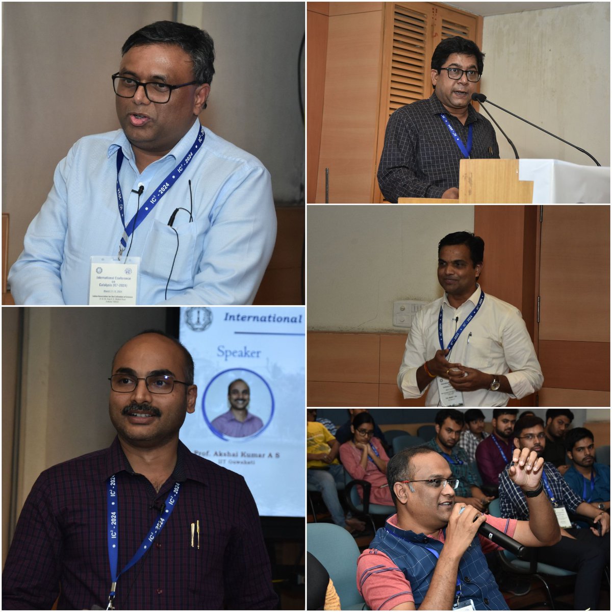 Final session of day 2 , @IC22024 Session 9 was chaired by Prof. Suhrit Ghosh @iacskolkata @KumarVanka1 @ATBijuLab @iiscbangalore , Prof. Akshai Kumar A S @IITGuwahati