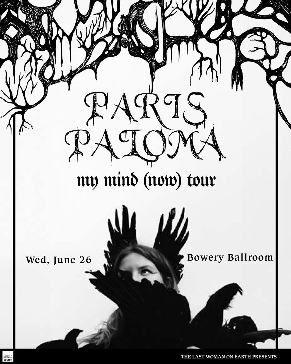 *JUST ANNOUNCED* 6/26 Paris Paloma Tickets on sale Friday at 10am! --> ticketmaster.com/event/00006068…