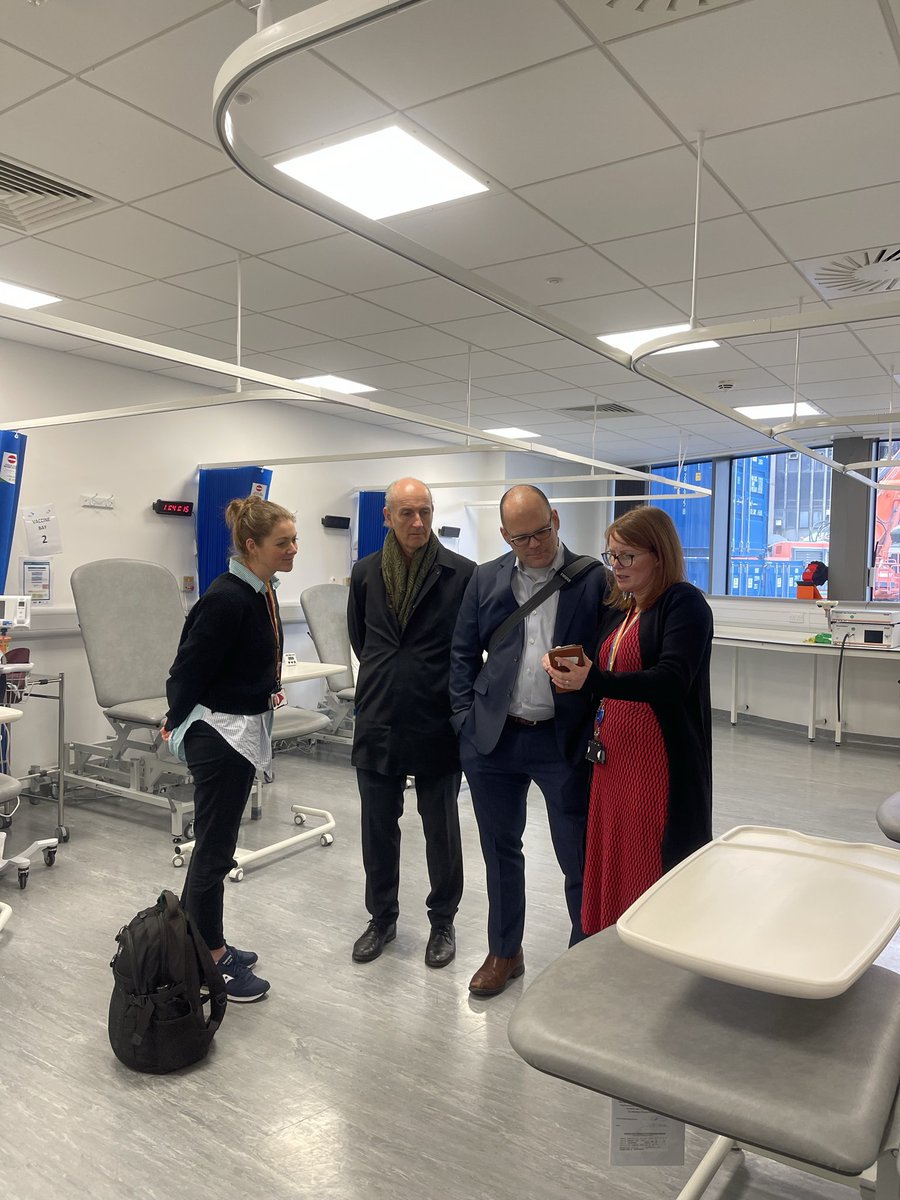 We were pleased to welcome colleagues from @ICONplc today to showcase some of the facilities and work being carried out here in Liverpool across our partner organisations.