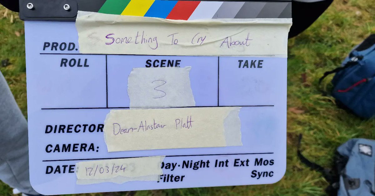 HarryScottActor's tweet photo. Day 1 shooting on short film I did today called Something to cry about. written by #Deane thanks to the crew. Lewis, Michael, Laura For a fun shoot #actorslife #studentcharacter #studentshortfilm #grittyshortfilm #teamworkmakesthedreamwork #nevergiveup https://t.co/Jdoo3jVIjf