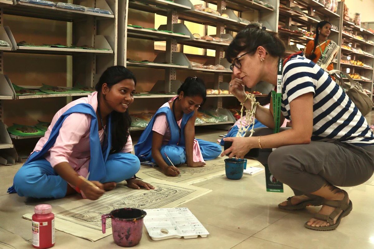 kissfoundation's tweet photo. Here are some exciting moments from today's visit of Harvard delegates to #KISS under the Harvard India Trek program. The delegates actively participated in various activities and had some engaging discussions, fostering a healthy cultural exchange. 

#HarvardDelegates #CulturalExchange