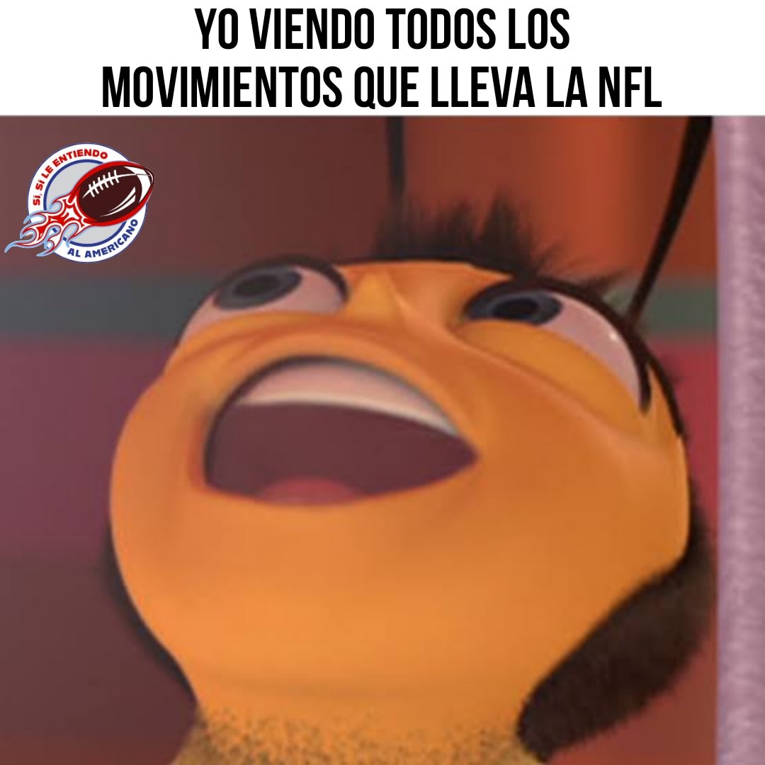 Sileentiendo's tweet photo. Y esto apenas comienza...

#NFLLovers
#MemesNFL
#FreeAgency 
#Offseason2024 https://t.co/2Jkegr13kr