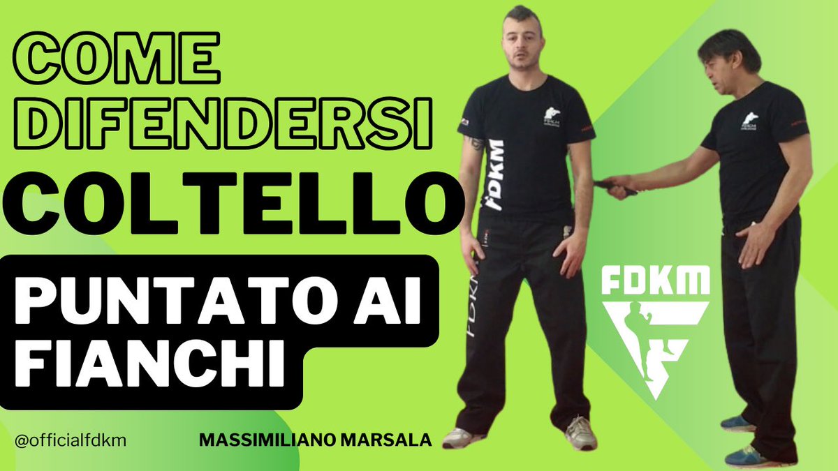 officialfdkm's tweet photo. COME DIFENDERSI da un Coltello Puntato ai Fianchi con il Krav Maga. 

https://t.co/Vhd2D95kFh

#MMA #KungFu #Aikido #Capoeira #JiuJitsu #Judo #Kali #Karate #BJJ #Kickboxing #KravMaga #MuayThai #TaiChi #WingChun #Wrestling #massimilianomarsala #fdkm https://t.co/Rsq9FIvluZ