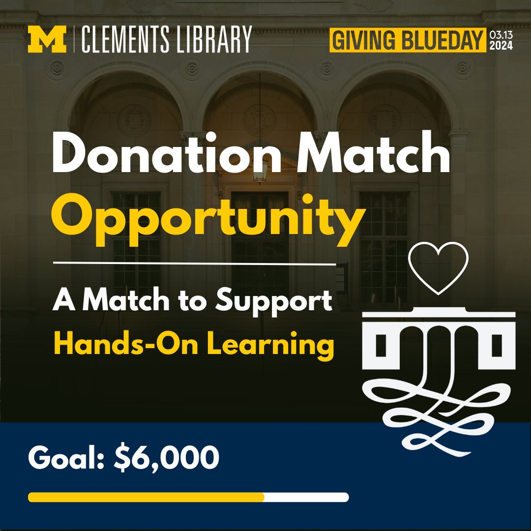 UM Clements Library tweet media