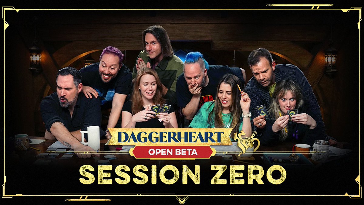 🗡️A WHOLE NEW GAME❤️‍🔥 Join Ashley Johnson, @matthewmercer, @LauraBaileyVO, @executivegoth, @Marisha_Ray, @samriegel, @VoiceOfOBrien, and @WillingBlam for their #Daggerheart Session Zero before the LIVE game TONIGHT at 7PM PT on Twitch and YouTube! ➡️ youtu.be/pvX_IVul9HE