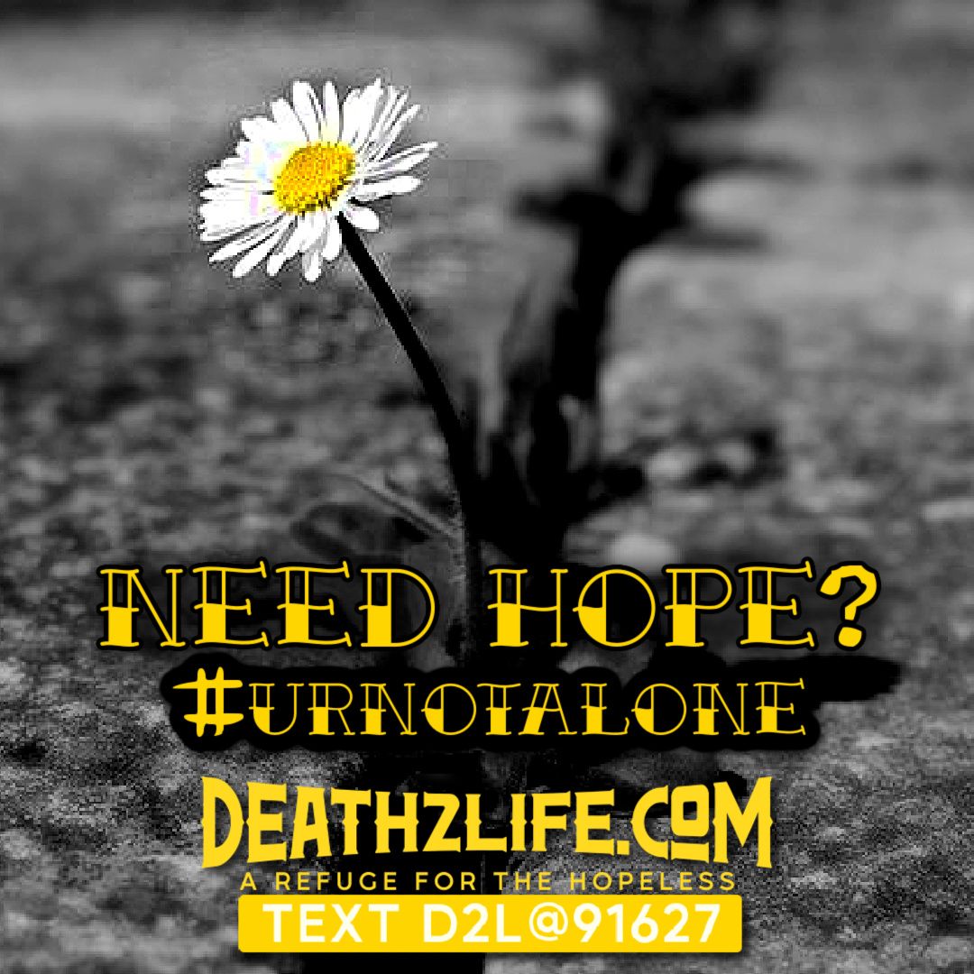 Struggling? 💛 #urnotalone #needhope #textd2L91627 #death2life #arefugeforthehopeless #needhope #urlovd #youareloved #youarenotalone #life #hope #mentalhealth #d2l