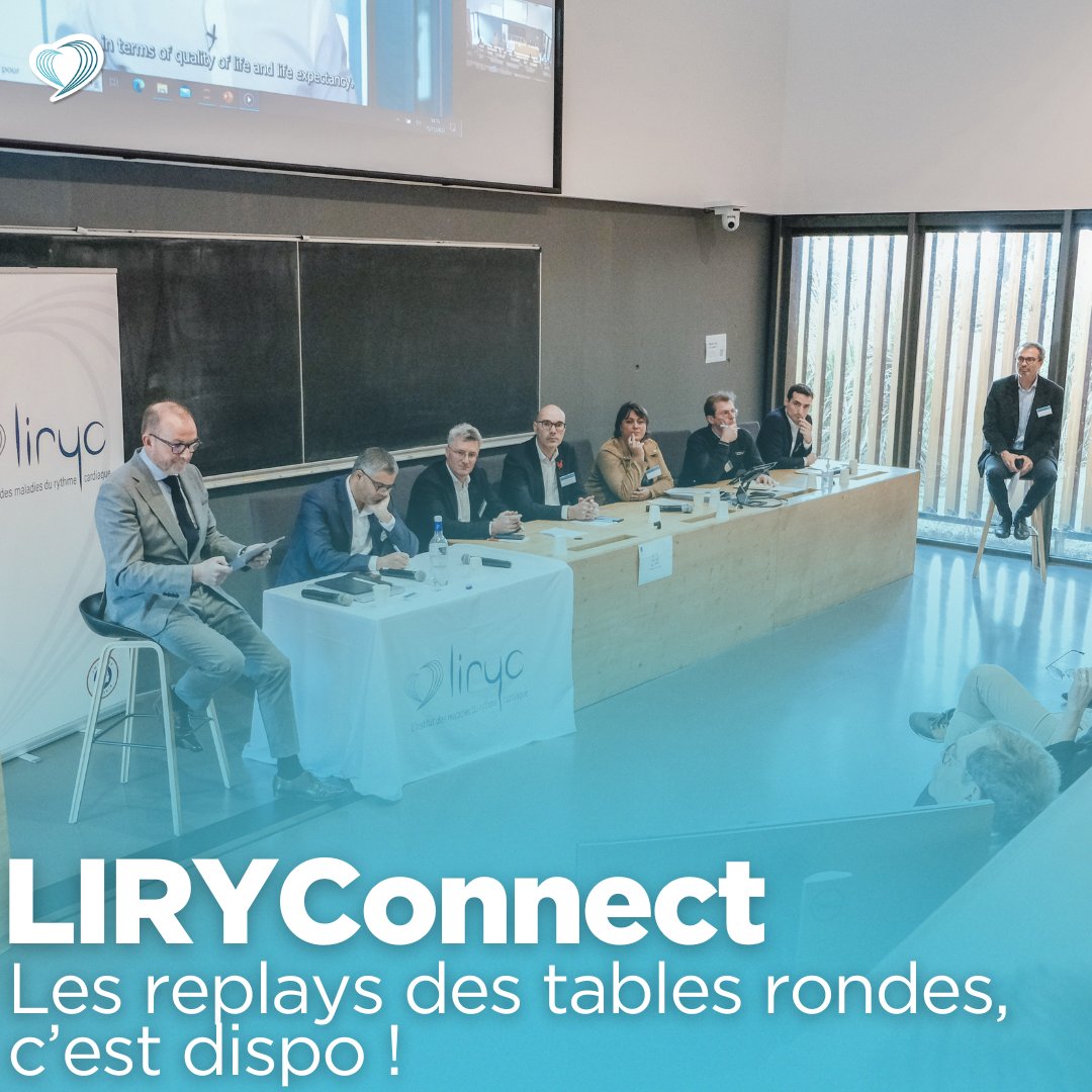 Les replays de la semaine LIRYConnect : c'est dispo ! 📣 En novembre 2023, Liryc a organisé les journées LIRYConnect visant à faire connaître Liryc et son rôle sociétal majeur autour des enjeux de la médecine de demain. 🔙 Retour sur cet événement : ihu-liryc.fr/les-jours-liry…