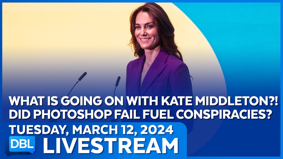 🔴DBL IS STREAMING:
▶️ youtube.com/live/uz9tuWU7O…

➡️ What's Going on with #katemiddelton?
➡️ Dr. Payal Kohli (@payalkohlimd) Joins Us
➡️ Guests: @MargHelgen, @heylgo, & @pennjillette & @MrTeller
 
w/ @SamSchacher @toryshulman @aljackson @EricaCobb @jeffschroeder23 & @steffrjones