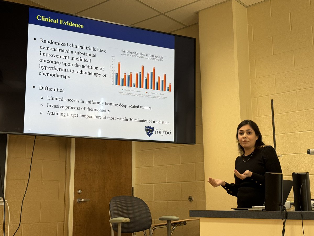 UToledoMedPhys's tweet photo. Congrats to Dr Somayeh Taghizadeh for successfully defending her PhD in medical physics! #UToledoMedPhys, #WeMakeMedicalPhysists https://t.co/vCo402pucF