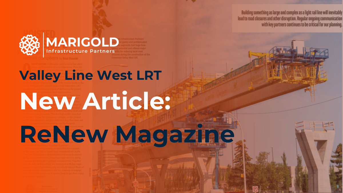 March 12, 2024🚆 The Valley Line West LRT project is making progress with the elevated guideway taking form. Dive into the details with <a href="/ReNewCanada/">ReNew Canada</a> Magazine's latest feature: tinyurl.com/47mkz895