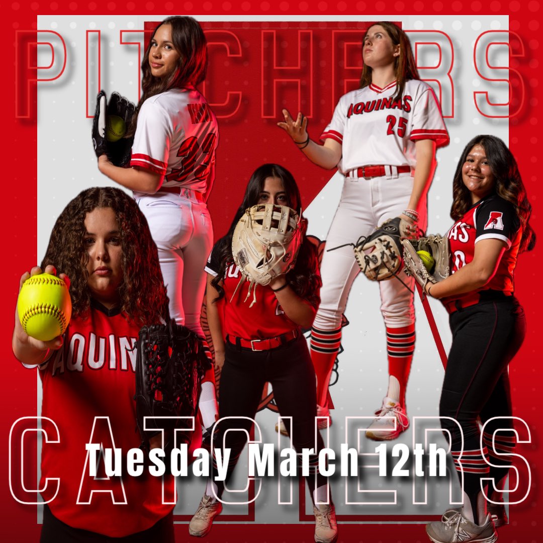 PITCHERS & CATCHERS 🥎❤️‼️😳 @LizNegron99 @hayleywiz2024 @gwennegron98 @HaileyK26_ @STATrojansSB @stahstrojans