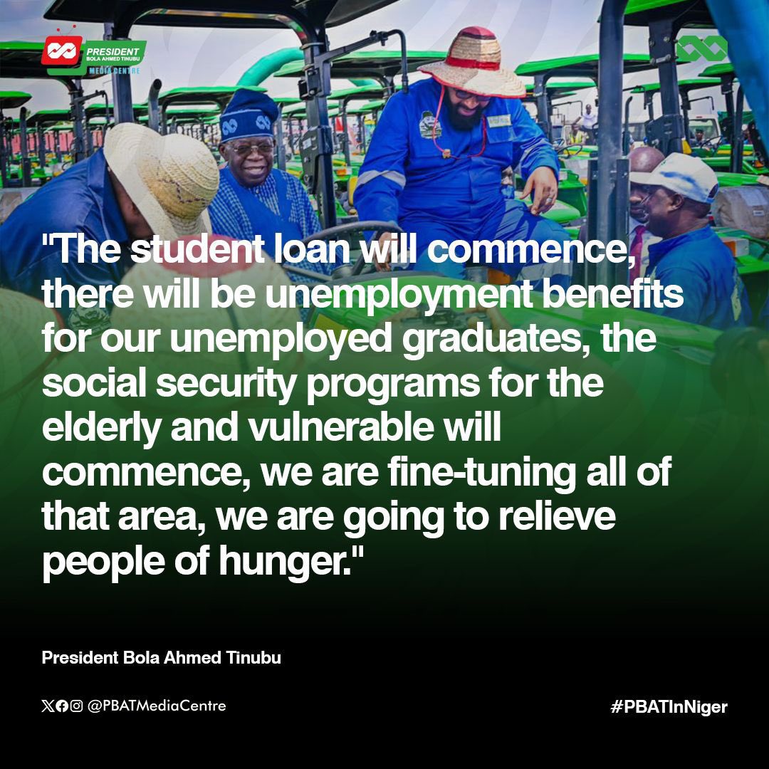 Maritemise_AD's tweet photo. Below are snippets from President Tinubu’s speech in Niger state yesterday.
#PBATInNiger https://t.co/w1WP0Bp3HS