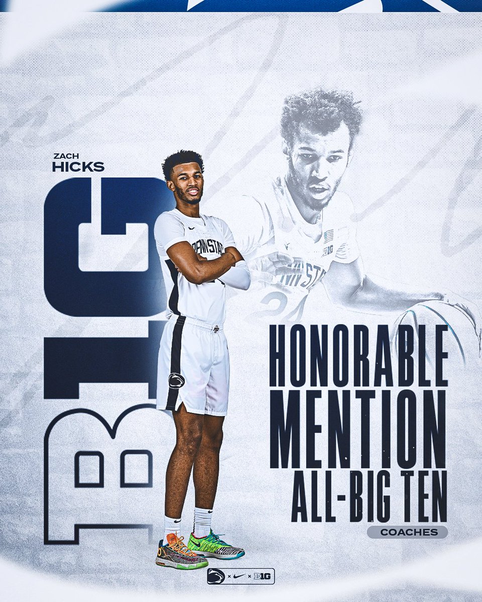 Made 'em notice 🎯 @zhicks1231 #WeAre | bit.ly/AllBigTen2024