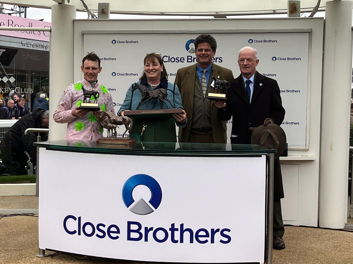 Congratulations to Lossiemouth and Paul Townend for trainer Willie Mullins, winners of the Close Brothers Mares’ Hurdle at Cheltenham Festival – @cheltenhamraces @thejockeyclub @itvracing #CloseBrothers #CheltenhamFestival #horseracing #mareshurdle