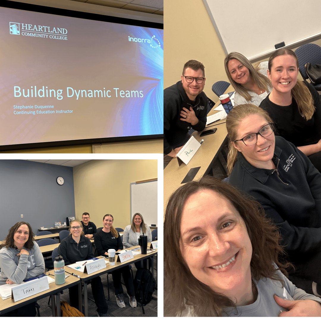 How do you #invest in your team? Some of our leaders spent Monday learning at @HeartlandCommunityCollege. #trueblueTuesday #alwayslearning #leadership #development #teamFJIC #weloveourteam #FJICLeadership