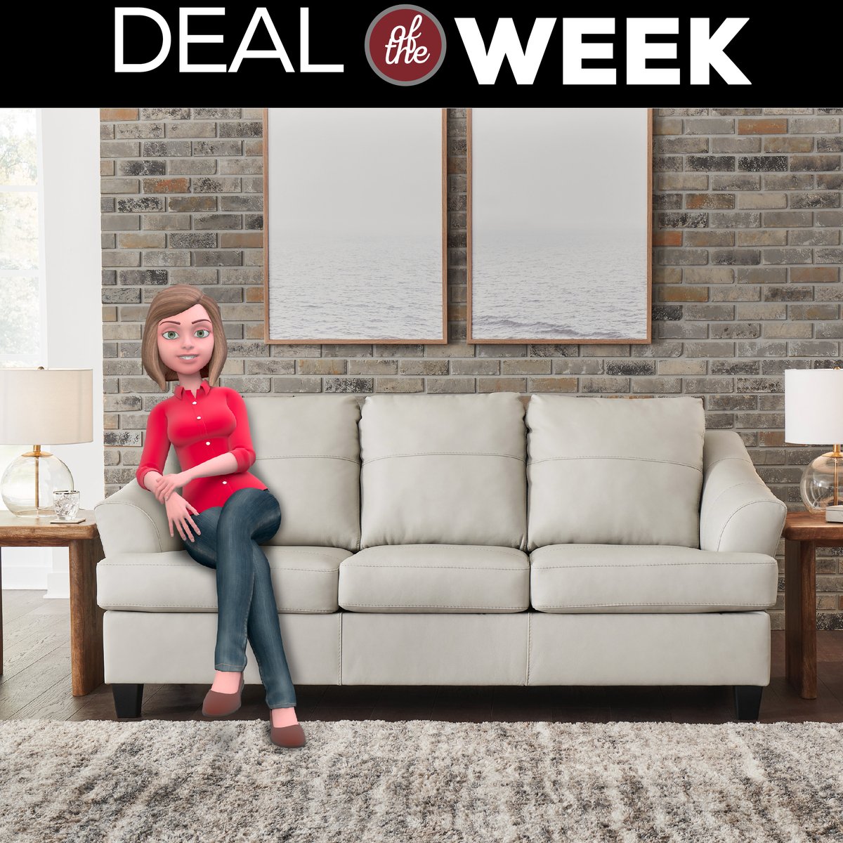 Dock_86's tweet photo. The Deal of the Week is the Merida Leather Sofa - for just $599, now through March 18th - while supplies last.
https://t.co/XFQq0qzy5O
#dock86 #thedockprice #deals #everydaydeals #dow #limitedtime #everydaylowprice #dealoftheweek #sofa #leathersofa #livingroom https://t.co/42QTVdEz7a