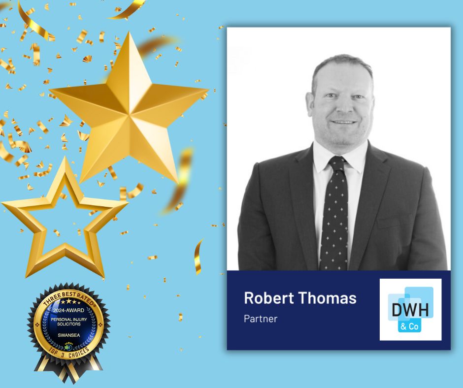 We're celebrating our Partner in Swansea Robert Thomas being rated in the 3 Best Personal Injury Solicitors in Swansea for 2024 thanks to <a href="/threebestrated/">ThreeBestRated®</a> 
Robert faced a rigorous 50-Point Inspection to gain this award 
buff.ly/4a1sCk4 #SolicitorSwansea #PersonalInjury