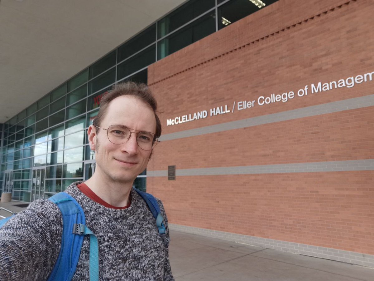 Max Franks (@max_franks_) on Twitter photo My new workplace for the next weeks! Excited to share ideas about CDR policies with people at <a href="/uarizona/">University of Arizona</a> My new workplace for the next weeks! Excited to share ideas about CDR policies with people at <a href="/uarizona/">University of Arizona</a>
