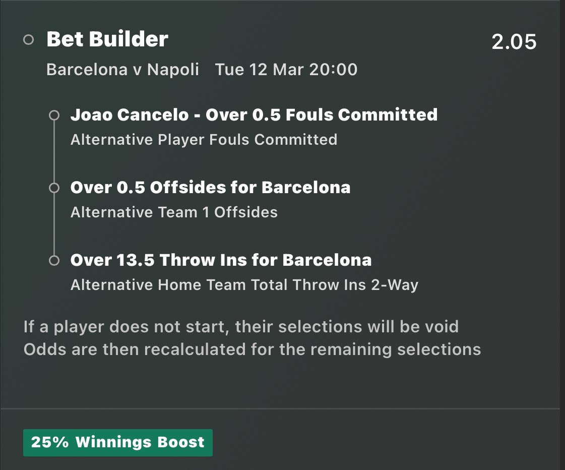 FootballVTips's tweet image. Tonight’s bet builders for the Champions League. Also on Bet365’s superboost which is incredible value 💥

Hit 3/3 last night! Lets go again ✅