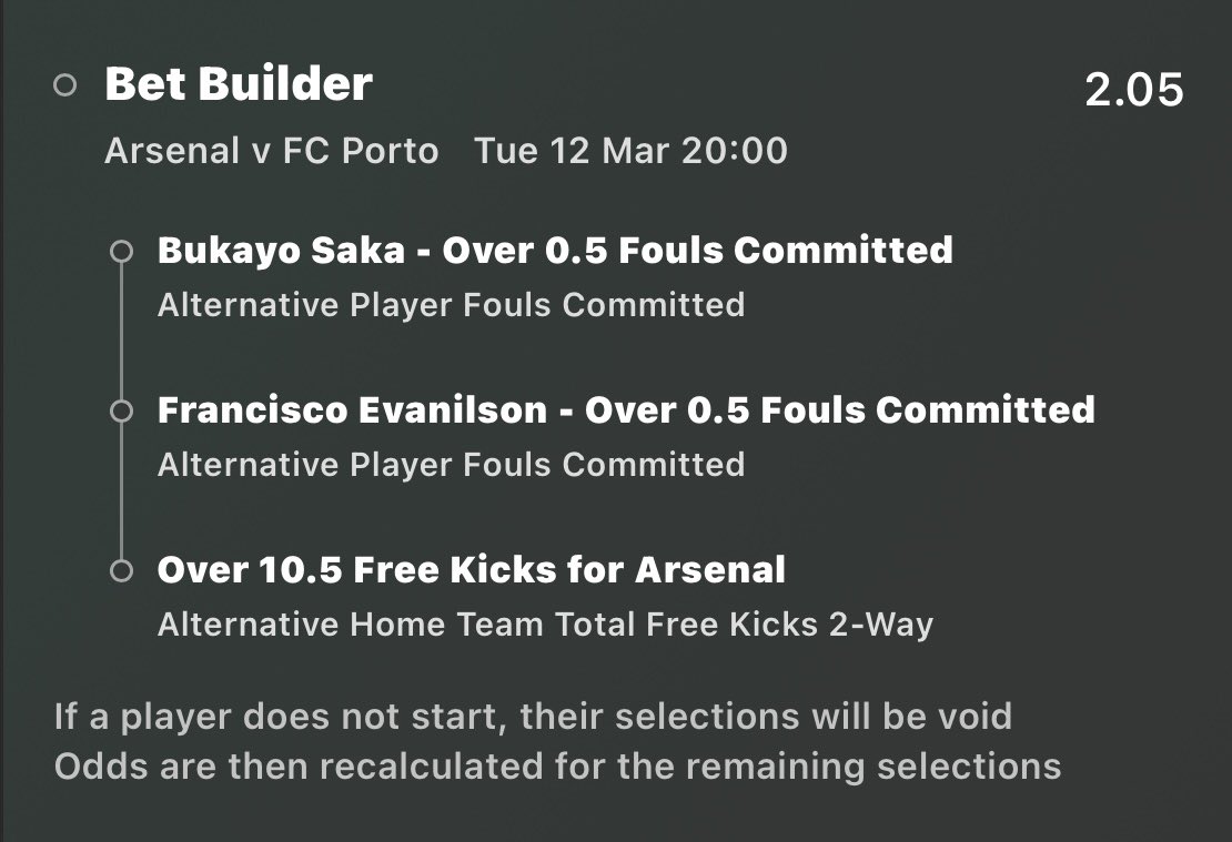 FootballVTips's tweet image. Tonight’s bet builders for the Champions League. Also on Bet365’s superboost which is incredible value 💥

Hit 3/3 last night! Lets go again ✅