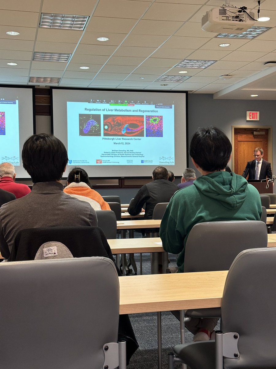 xarismarie's tweet photo. Great talk by HMS Director of the Harvard-MIT Division of Health Sciences and Technology and Chief of the Gastroenterology Division at the Massachusetts General Hospital Dr. Wolfram Goessling 🙌 #plrc https://t.co/vgieXZ4Dby