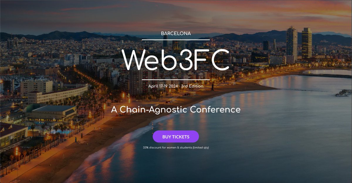 Web3Family_'s tweet photo. 💥 ¡Sorteo para entradas de Web3FC! 💥

1️⃣ Sigue a @Web3Family_
2️⃣ RT este tweet

🎁 5 billetes disponible 🍀 ¡Muchísima suerte! https://t.co/1VMjLwmRww