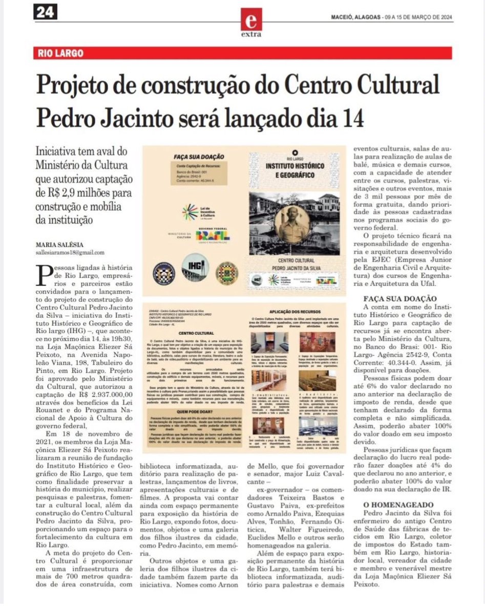 yasminlff's tweet photo. @xiaoiaoxiaoxo @Pablox99_ @Suelenbernardes @felipeneto @bIackjesus Eu te explico! A Lei Rouanet é de incentivo cultural, ou seja, não vai apenas para artistas, um exemplo são os institutos criados em áreas com pouco investimento multicultural. Posso usar como exemplo o meu município, que vai inaugurar O IHG graças a esse projeto, entende? https://t.co/Jtv7KHgBI2