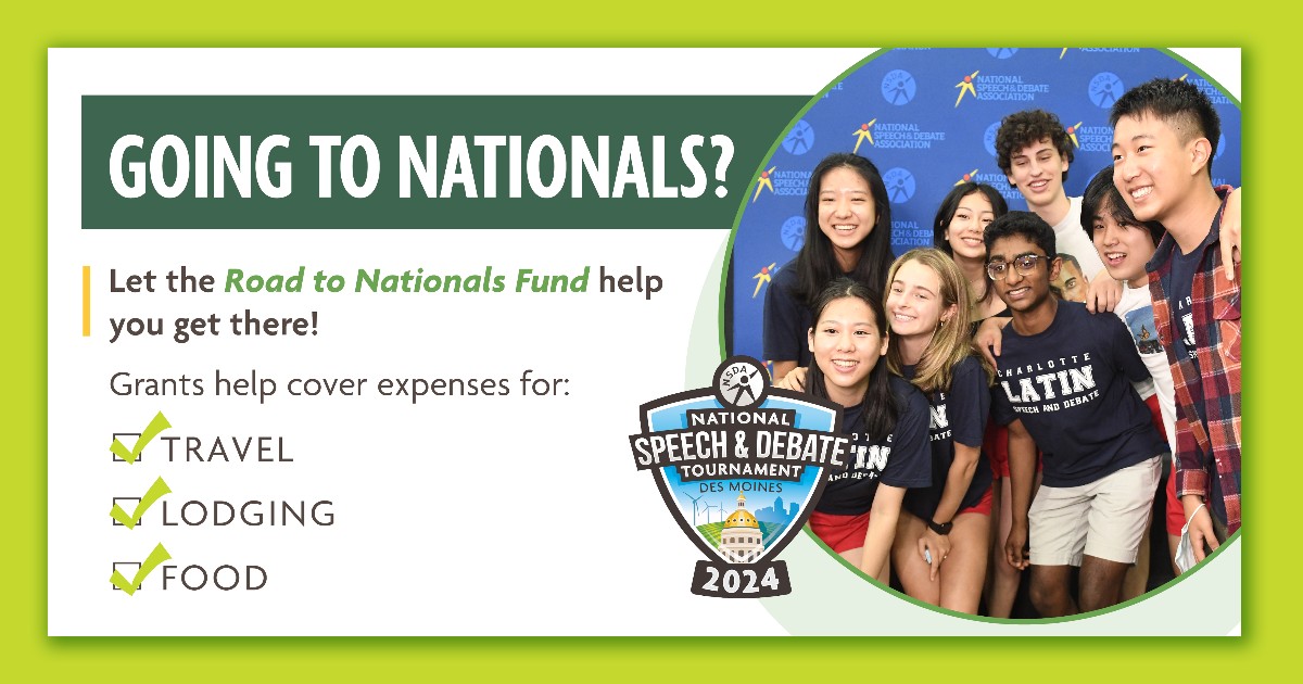 The Road to Nationals Fund application is open! We are proud to pledge $100,000 to schools that need financial assistance in order to attend the high school National Tournament. Grants can help cover expenses for food, travel, and lodging. Apply now » bit.ly/437XsF8