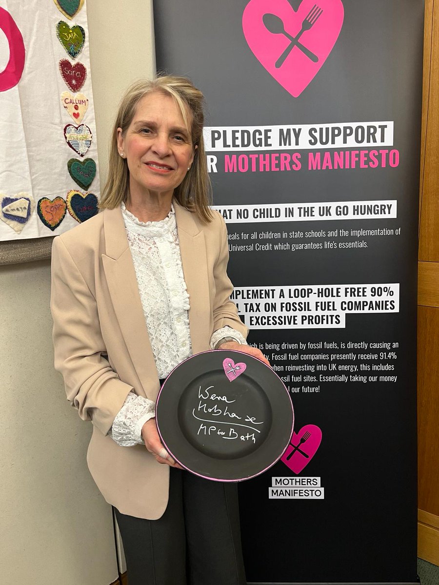 Wera_Hobhouse's tweet photo. 1 in 4 young mums in the UK skip meals to feed their children.

The government's failure to ensure all children have enough to eat is disgraceful.

That's why @mothers_manif are taking part in a five-day hunger strike to call for direct action to end the crisis of food insecurity https://t.co/nbxRUznQoZ