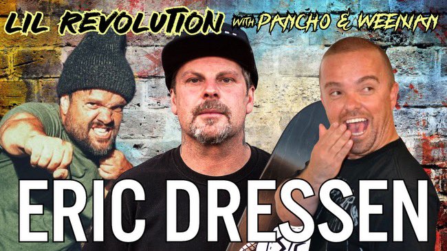 Tomorrow lil Revolution podcast.. the  Eric Dressen episode releases on YouTube, Spotify &amp; apple!!! Stay tuned