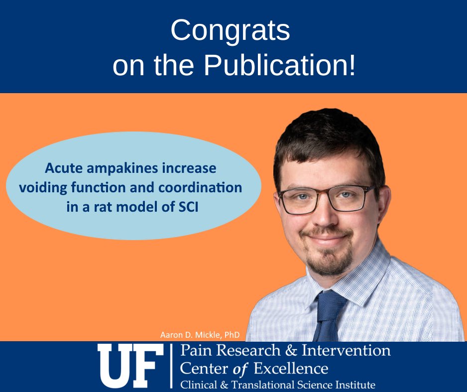 price_uf's tweet image. Ampakines, a type of drug, show promise in improving bladder function in rats with spinal cord injuries suggesting potential for future treatments. @eLife #SCI #BladderFunction

doi.org/10.7554/eLife.…