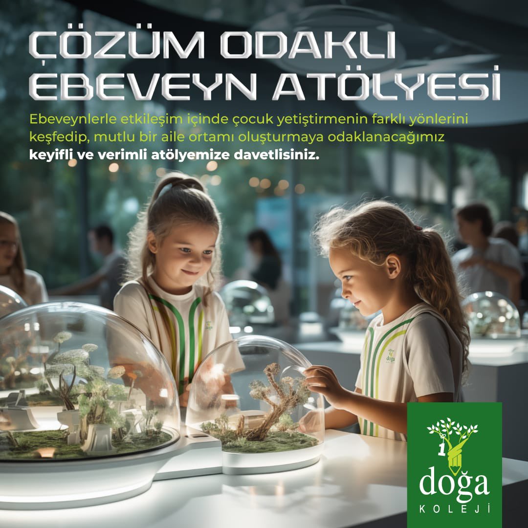 Okul Öncesi ve İlkokul Rehberlik Bölümümüzün düzenlediği “Çözüm Odaklı Ebeveyn Atölyeleri”nde, anne-babalar ile belirli konularda bir araya gelerek ortak sorunlar hakkında çözümler üretecek ve bilgi paylaşımında bulunacağız. Başvuru için; dogakoleji.k12.tr/basvurular/ank…