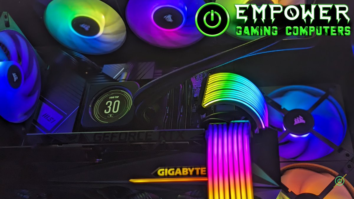 GamingEmpower's tweet image. Looking back the past year we have done some amazing work! #customPC #PCbuilds #PCbuilder #PCbuild