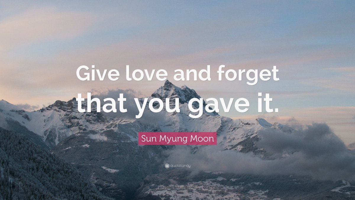 Monday Inspiration!
'Give love and forget that you gave it.'

#FFWPUME #inspirationalquote #TrueParents