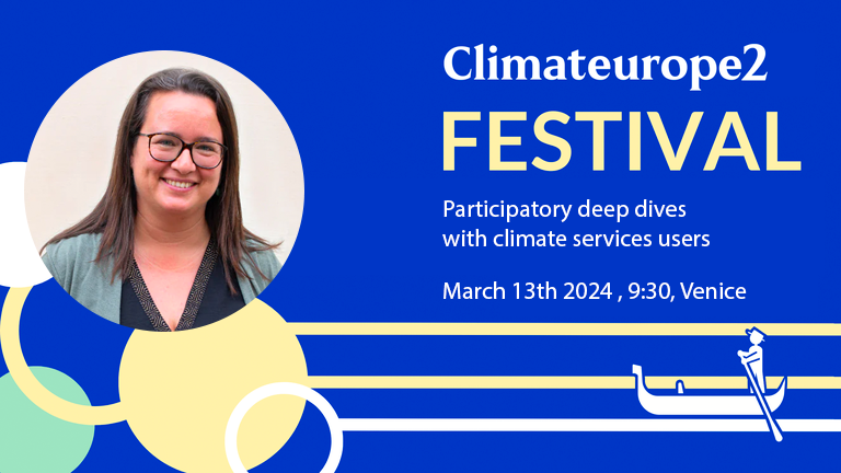 We're excited to be a part of #Climateurope2Festival
@CmccClimate

Tomorrow, @isadorachristel will facilitate the discussion on the value of standardised climate services for setting benchmarks, comparing initiatives, and ultimately catalysing change.

#ClimateServices