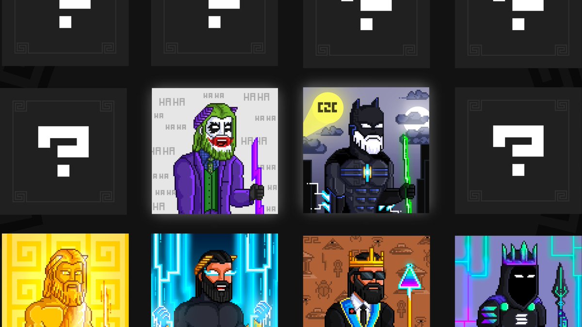 6/75 Legendary NFTs now revealed ⚡️

🦇 or 🃏 ?

5x WL Spots | Like, RT &amp; Follow.