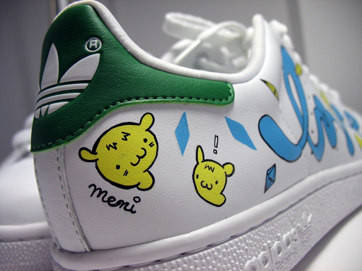 yupyland's tweet image. Custom painted Adidas Stan Smith sneakers.💙💙👟
.
.
#sneakers #customsneakers #illustration #characterdesign #menitzima #illustrator #adidas #stansmith #characters #characterart #love #art #artist #painting #characterillustration