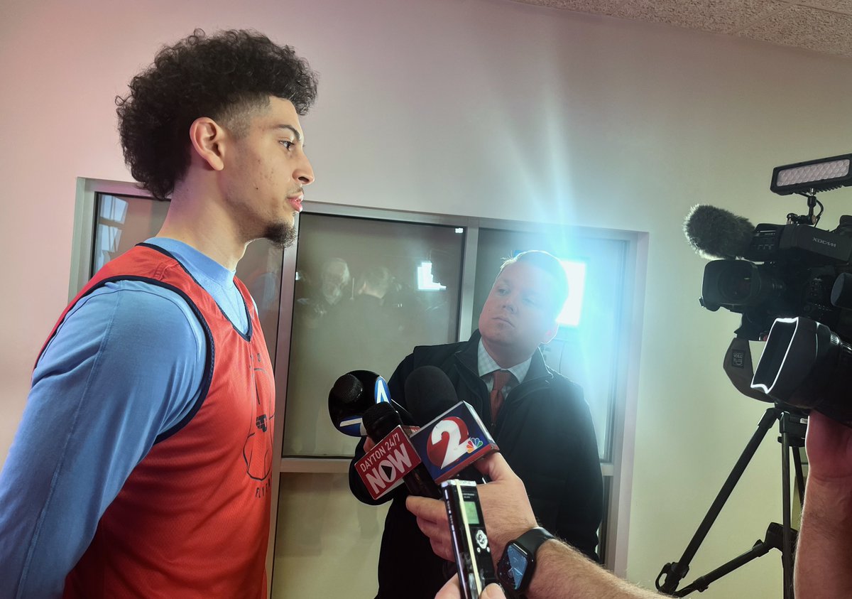 Koby Brea is graduating this spring but did not participate in the Senior Night ceremony Friday because he said 'there's a high possibility' he will return to Dayton. 'One more year will be beneficial for me,' he said.