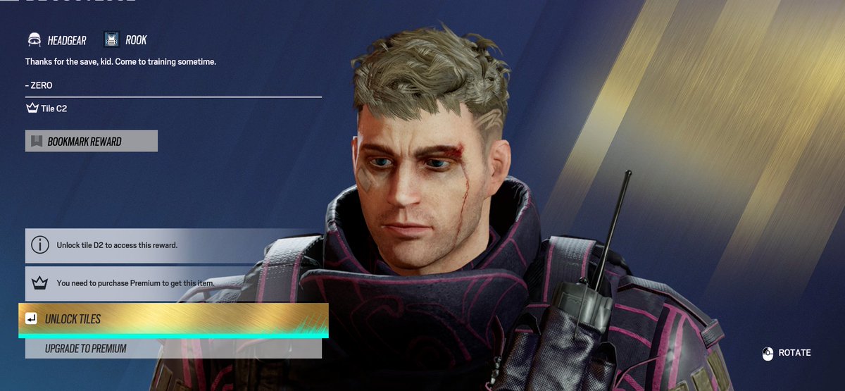Rook face reveal. IT FINALLY HAPPENED! #r6 #RainbowSixSiege