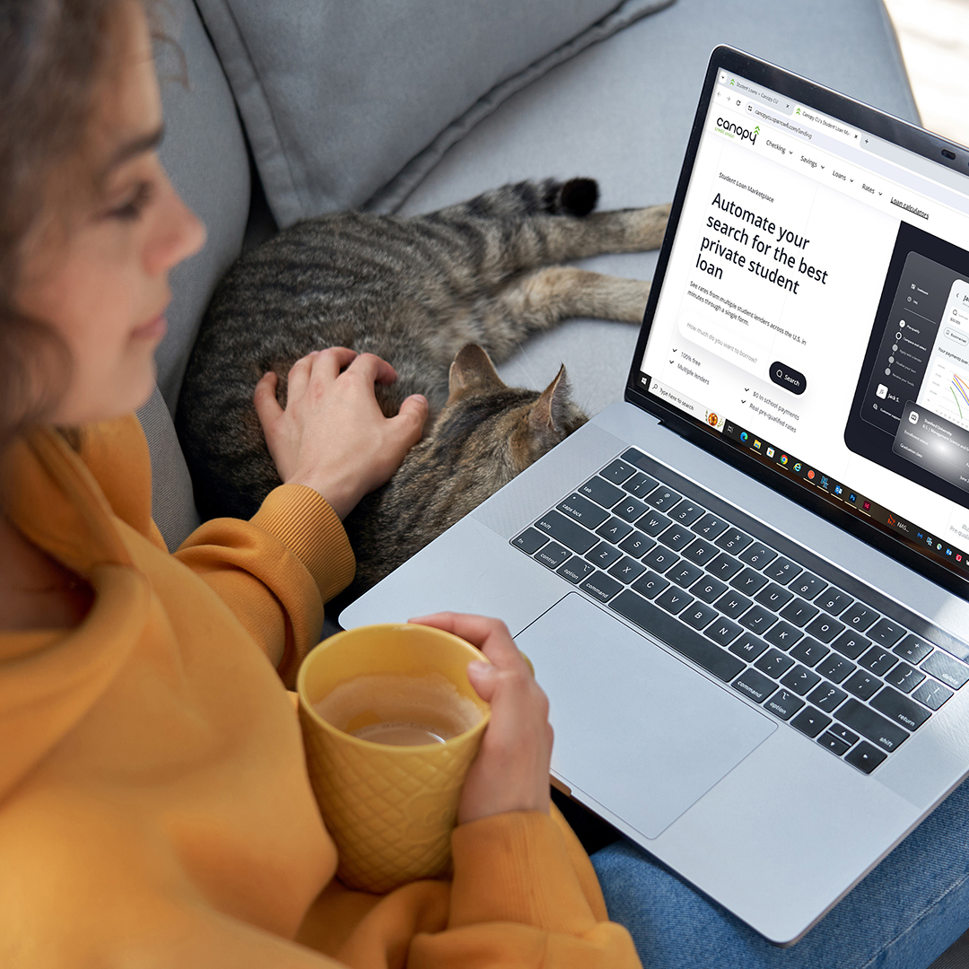 Want to refinance your student loans to save money, but don't know where to begin? Canopy's student loan marketplace is designed as a one-stop shop to help you find the right solution. Log on to canopycu.com/simplify-your-… to explore your options today! 

#refinance #StudentLoans