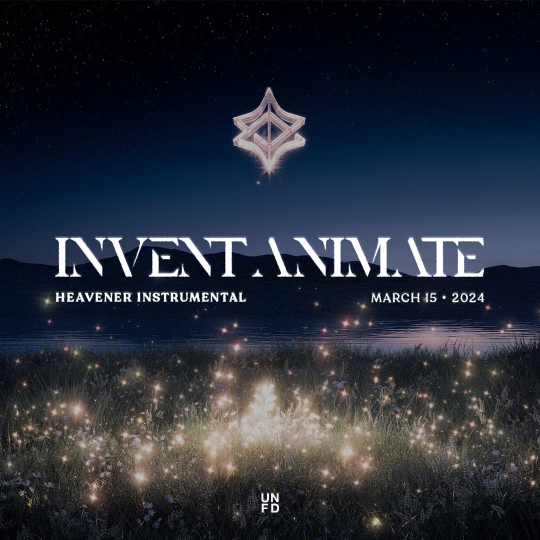 Invent_Animate's tweet image. This Friday the instrumental version of Heavener will be available on all streaming platforms. 

It’s always a special experience to share our albums in a different way. Hopefully it gives you a new perspective and highlights some of the little details.