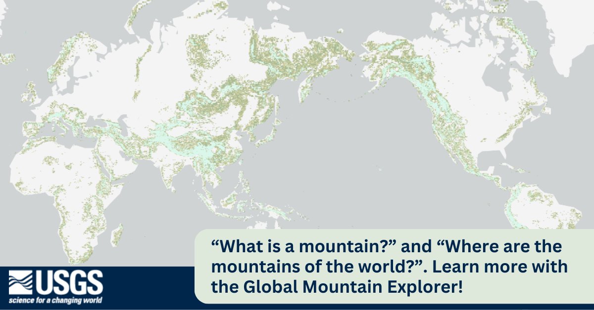 🏔️🗺️Where are the mountains of the world? Mountain delineations are crucial for research and policy, about #climatechange #adaptation. The Global Mountain Explorer (GME) easily compares and accesses various mountain delineation choices.👉adaptationataltitude.org/knowledge-base… #MountainsMatter