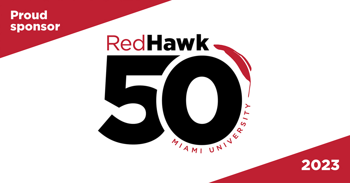 We're proud to sponsor @miamiuniversity's RedHawk50 event, recognizing the top 50 private companies founded or led by Miami University alumni. Join us in celebrating innovation and entrepreneurship! #RedHawk50 MiamiOH.edu/RedHawk50