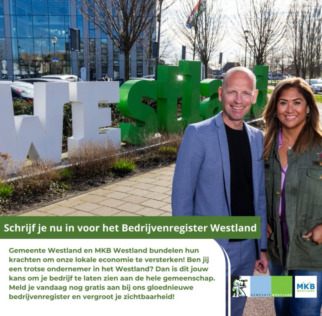 Gemeente Westland wil zo veel mogelijk zaken lokaal inkopen/aanbesteden. Daarom is een bedrijvenregister ontwikkeld. Wil je kansen vergroten om zaken te doen met de gemeente? Schijf je dan in. bedrijvenregister.gemeentewestland.nl <a href="/GemWestland/">Gemeente Westland</a> <a href="/ankogoudswaard/">Anko Goudswaard</a> <a href="/shirleyschelker/">Shirley Schelkers</a> #wldebat